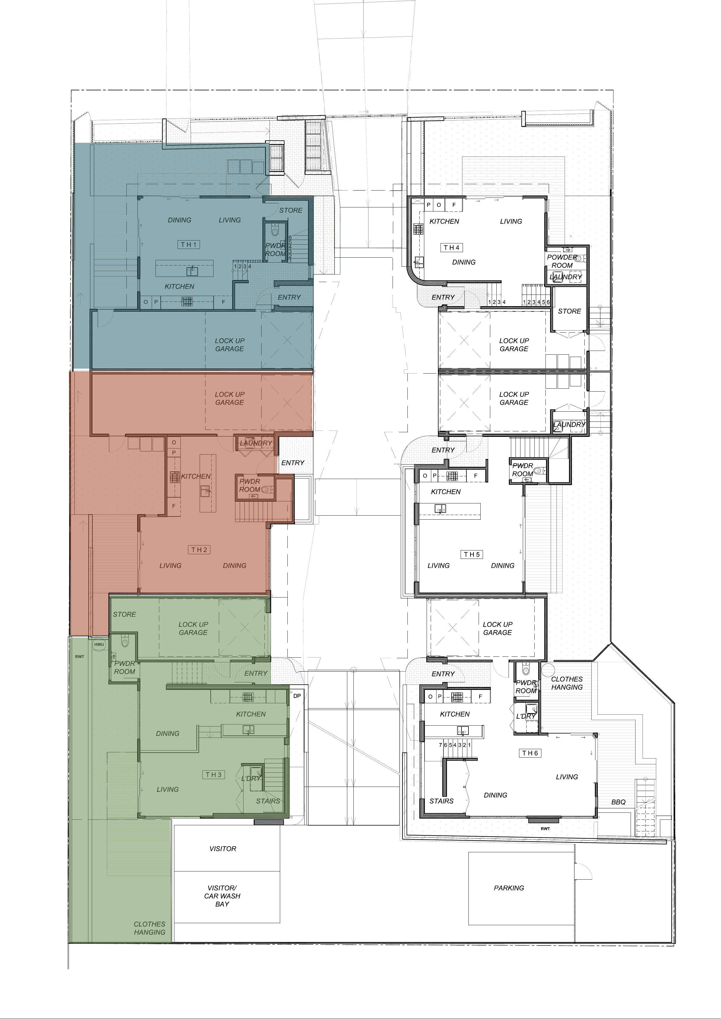 Coastal Sands site plan — 234 Terrigal Drive, Terrigal