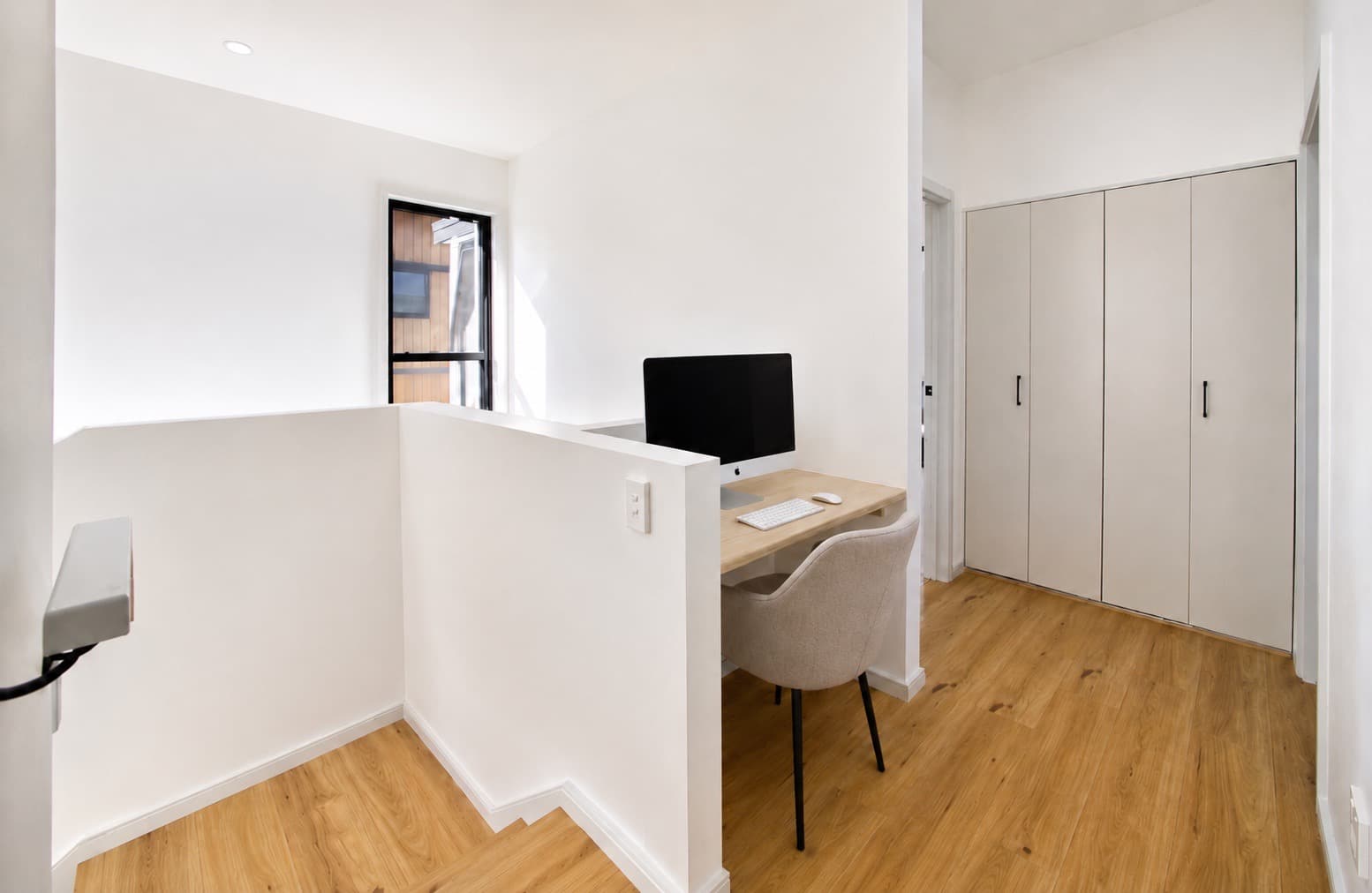 Upstairs study nook