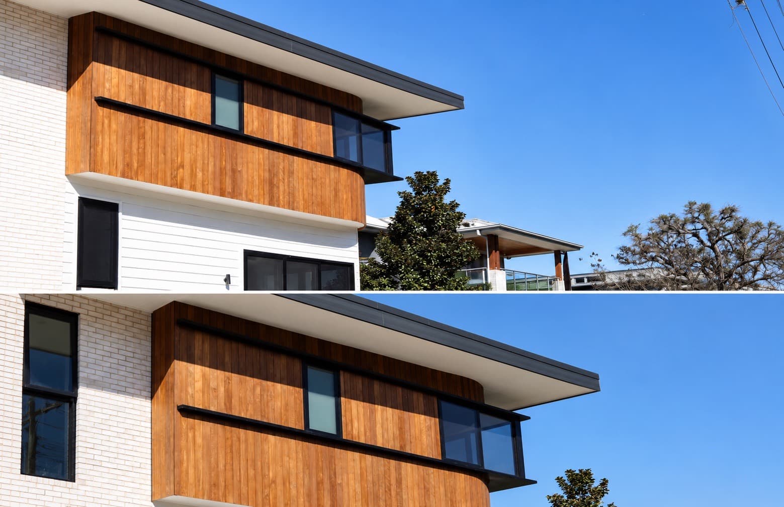 Completed Coastal Sands facade details