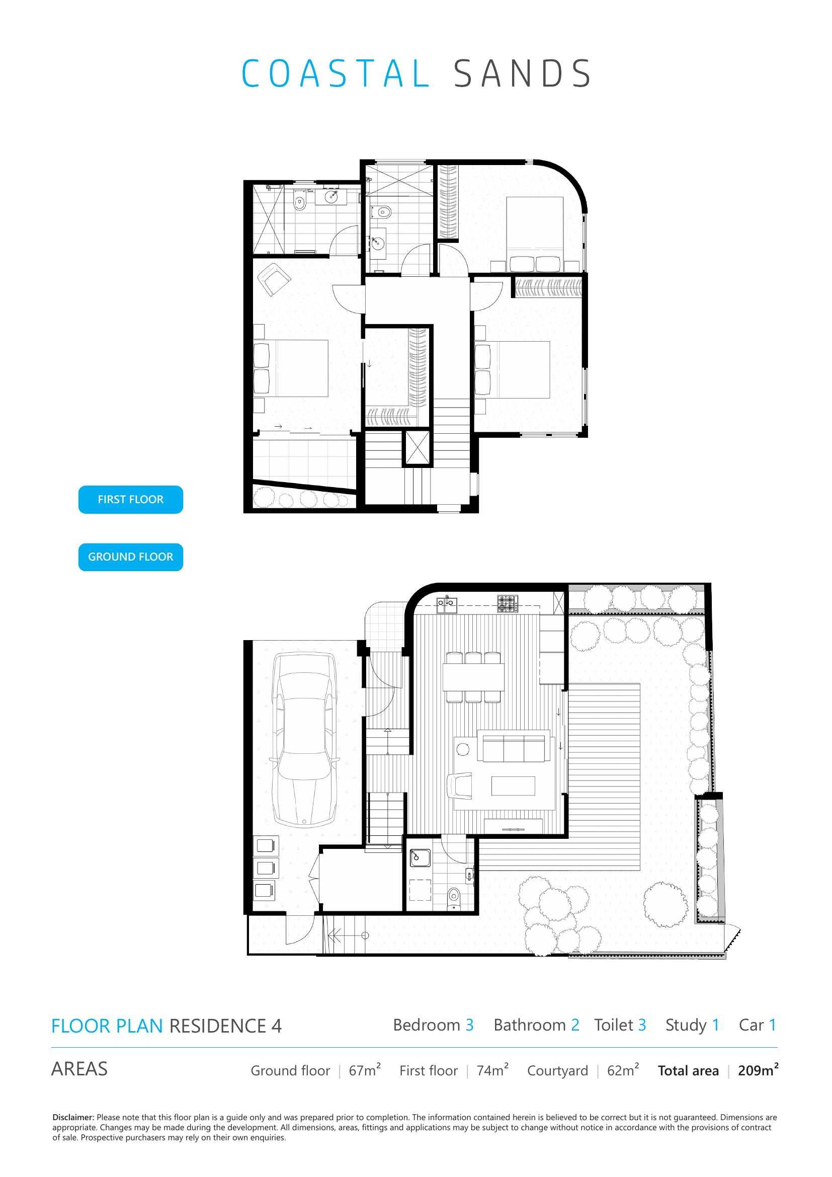 Residence 1, Coastal Sands, 234 Terrigal Drive, Terrigal floorplan page 5